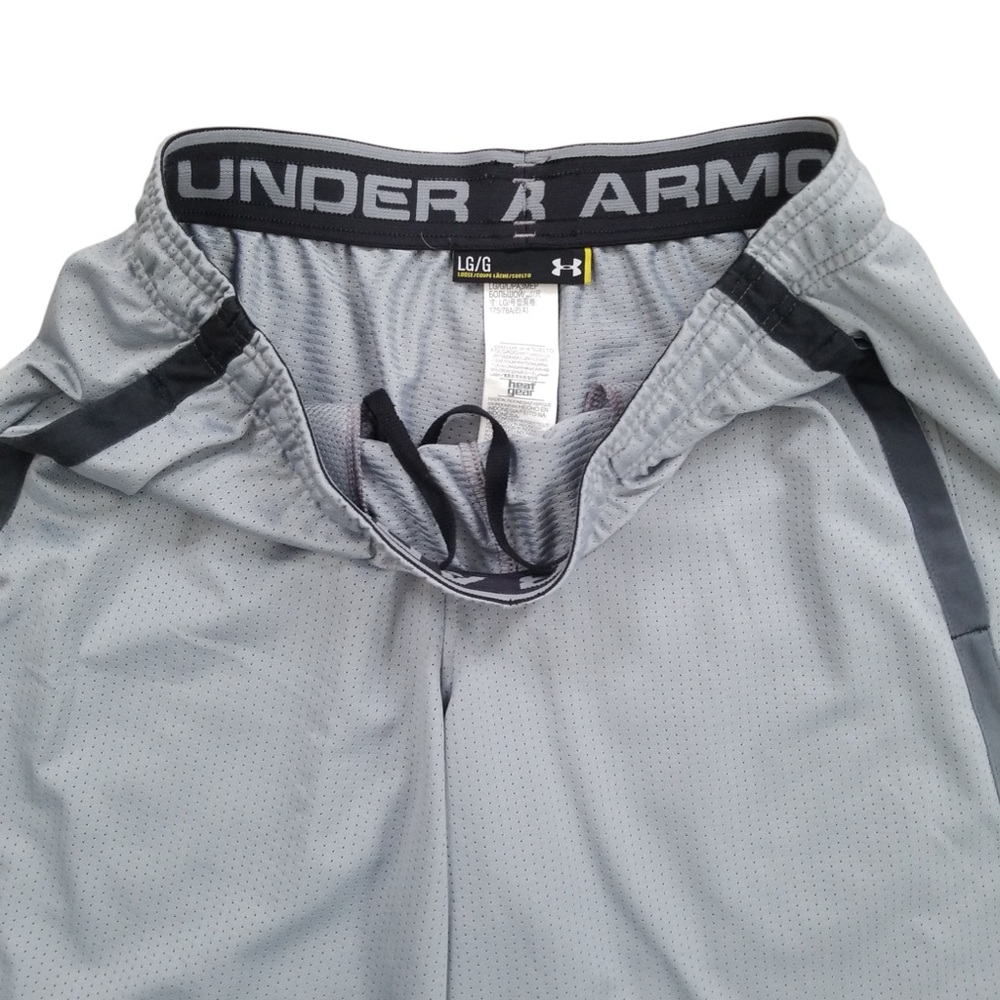 Under Armour Men’s Gray Loose Heatgear Athletic Shorts Size Large - Picture 4 of 9